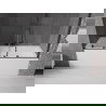 Mexen Velar Duo 2-skladací vaňový záves, zasúvací 190 x 150 cm, transparentný, brúsený gun gray - 896-190-000-02-66