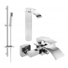 Mexen Aries DQ77 vaňový set, chróm - 744813DQ77-00