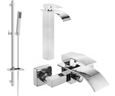 Mexen Aries DQ77 vaňový set, chróm - 744813DQ77-00