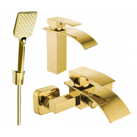 Mexen Aries R62 vaňový set, zlatý - 744803R62-50