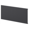 Mexen CH10 Hygiene radiátor plechový 300 x 1300 mm, bočné pripojenie, 430 W, antracit - W410H-030-130-66