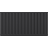 Mexen CH10 Hygienický radiátor panelový 300 x 1500 mm, bočné pripojenie, 497 W, antracit - W410H-030-150-66