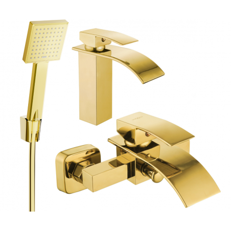 Mexen Aries R45 vaňový set, zlatý - 744803R45-50