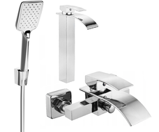 Mexen Aries R62 vaňová sada, chróm - 744813R62-00