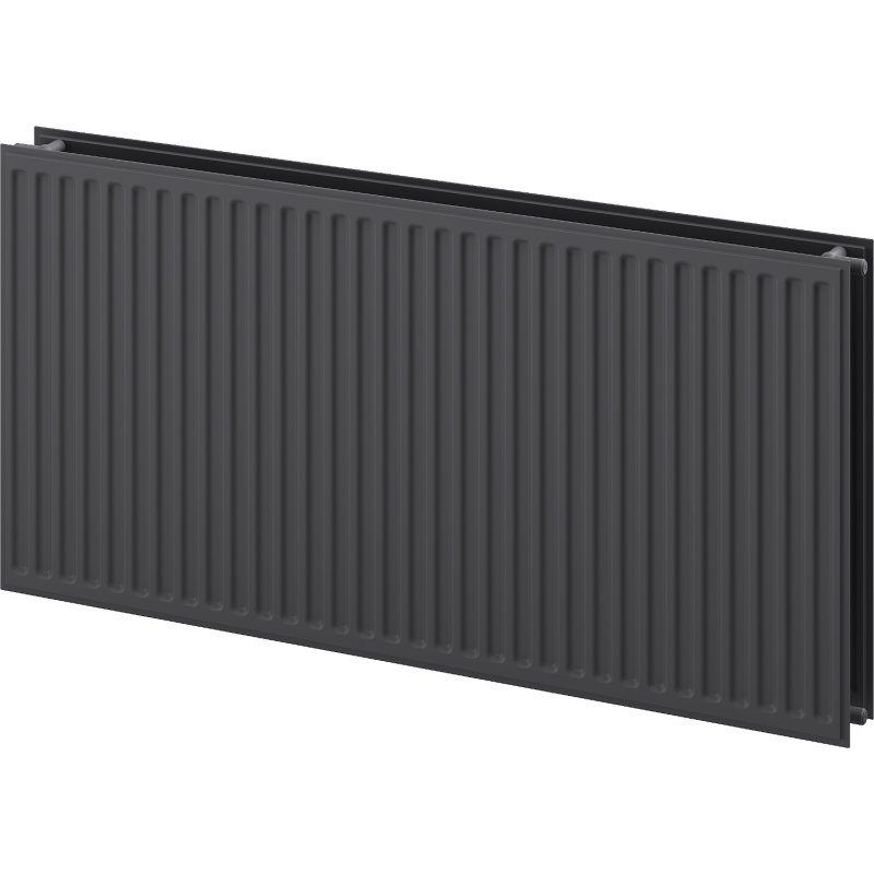 Mexen CH20 Hygienický panelový radiátor 400 x 1500 mm, bočné pripojenie, 1193 W, antracit - W420H-040-150-66