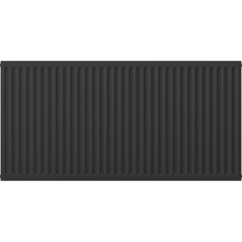 Mexen CH20 Hygienický radiátor doskový 400 x 2000 mm, bočné pripojenie, 1590 W, antracit - W420H-040-200-66