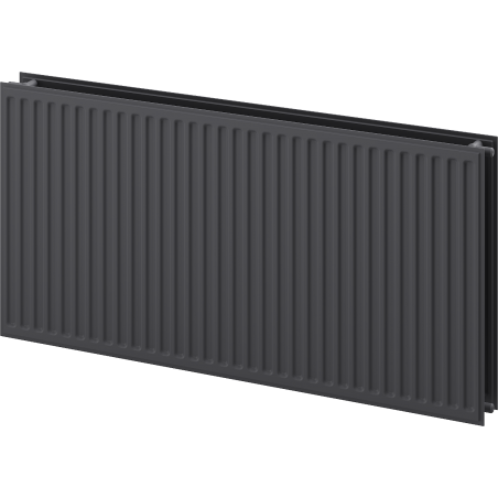Mexen CH20 Hygienický doskový radiátor 400 x 2600 mm, bočné pripojenie, 2067 W, antracit - W420H-040-260-66