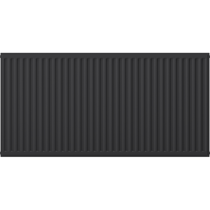 Mexen CH20 Hygienický doskový radiátor 600 x 2400 mm, bočné pripojenie, 2638 W, antracit - W420H-060-240-66