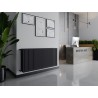 Mexen CH30 Hygienický doskový radiátor 300 x 400 mm, bočné pripojenie, 349 W, antracit - W430H-030-040-66
