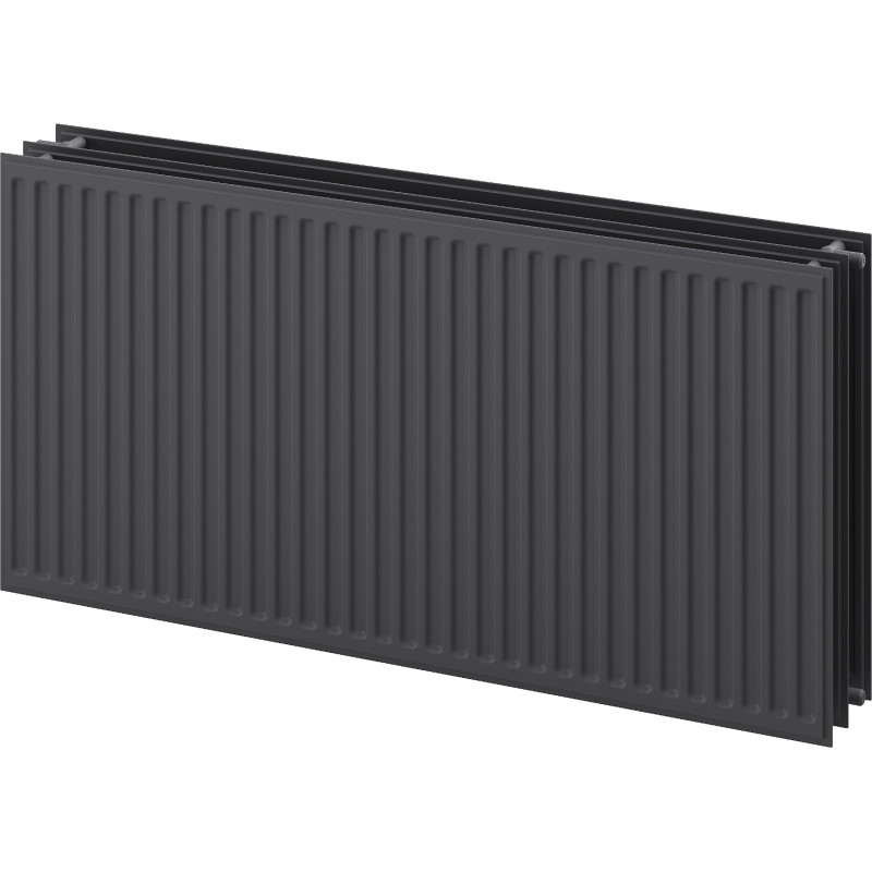 Mexen CH30 Hygienický doskový radiátor 300 x 400 mm, bočné pripojenie, 349 W, antracit - W430H-030-040-66