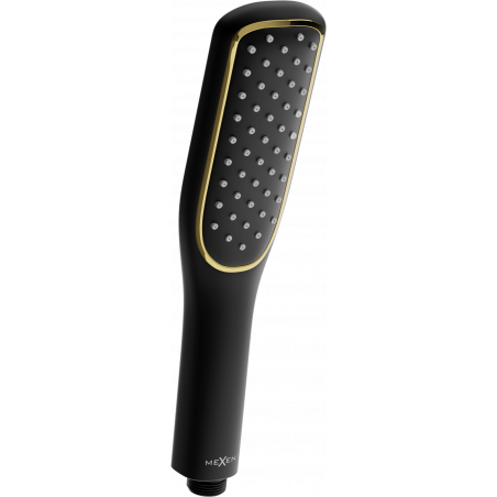 Mexen R-49 sprchová hlavica 1-funkčná, čierna/zlatá - 79549-75