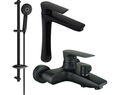 Mexen Axel DB40 vaňový set, čierny - 73813DB40-70