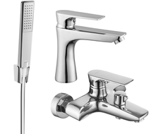 Mexen Axel R72 vaňový set, chróm - 73803R72-00