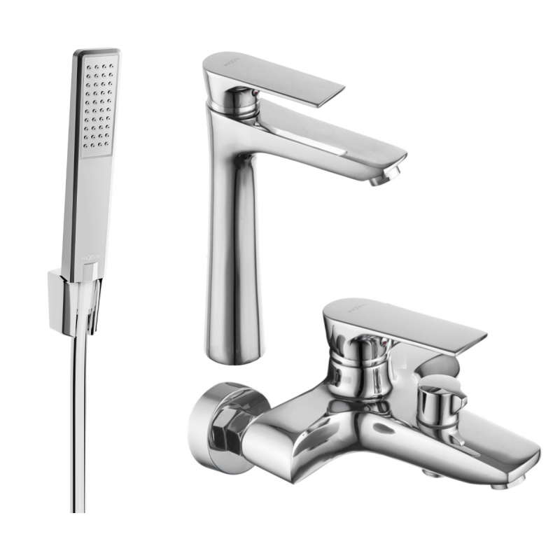 Mexen Axel R72 vaňový set, chróm - 73813R72-00