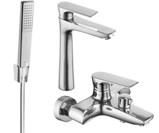 Mexen Axel R72 vaňový set, chróm - 73813R72-00
