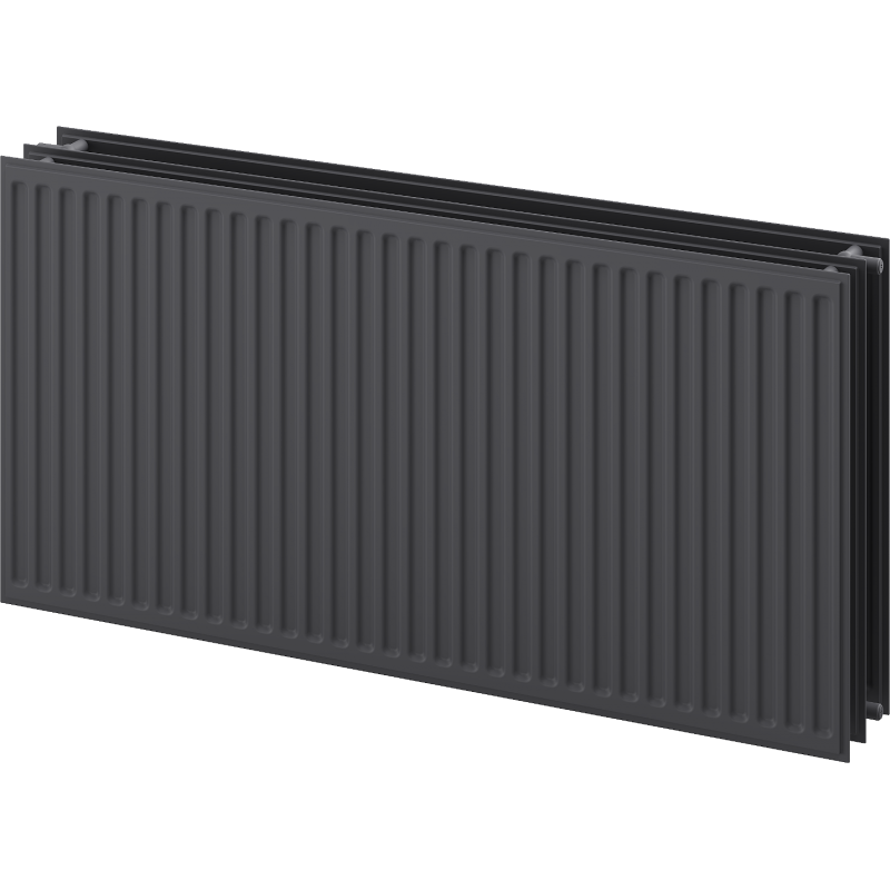 Mexen CH30 Hygiene panelový radiátor 900 x 600 mm, bočné pripojenie, 1239 W, antracit - W430H-090-060-66