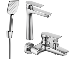 Mexen Axel R62 kúpeľňová sada, chróm - 73813R62-00