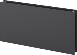 Mexen CHF20 Hygiene Flat doskový radiátor 300 x 400 mm, bočné pripojenie, 227 W, antracit - W420HF-030-040-66