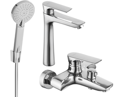 Mexen Axel R40 súprava na vaňu, chróm - 73813R40-00