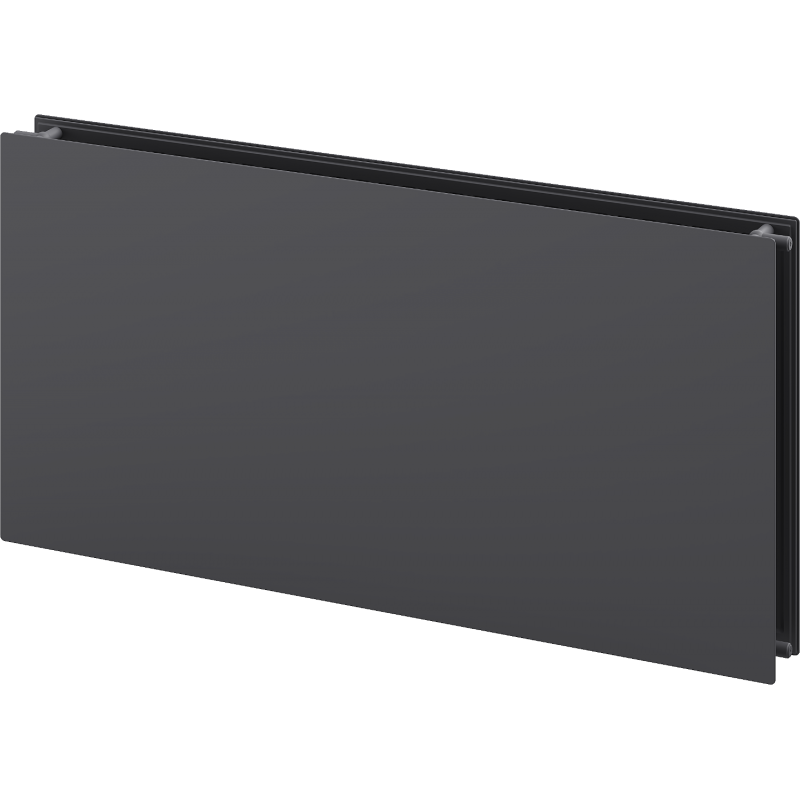 Mexen CHF20 Hygienická plochá vykurovacia doska 500 x 1600 mm, bočné pripojenie, 1380 W, antracit - W420HF-050-160-66
