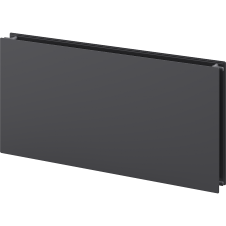 Mexen CHF20 Hygienická plochá vykurovacia doska 500 x 1600 mm, bočné pripojenie, 1380 W, antracit - W420HF-050-160-66