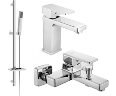 Mexen Cetus DQ77 vaňový set, chróm - 744303DQ77-00