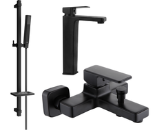 Mexen Cetus DQ77 vaňový set, čierny - 744313DQ77-70