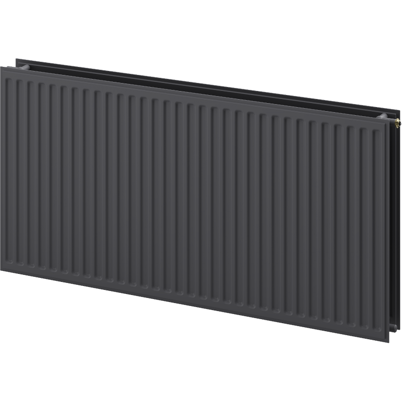 Mexen CVH20 Hygienický panelový radiátor 400 x 2000 mm, dolné pripojenie, 1590 W, antracit - W620H-040-200-66