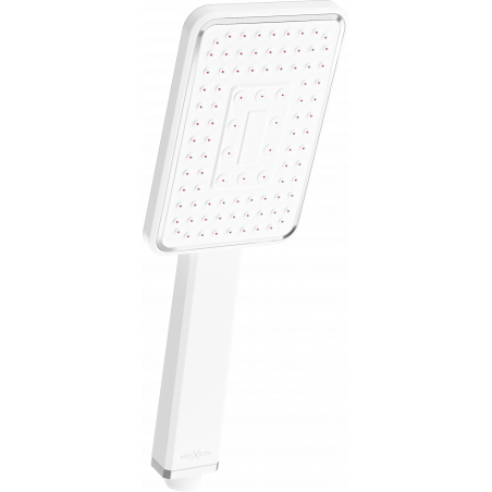 Mexen R-54 jednofunkčná sprchová hlavica, biela/chróm - 79554-21