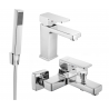 Mexen Cetus R77 vaňový set, chróm - 744303R77-00