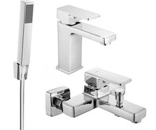 Mexen Cetus R77 vaňový set, chróm - 744303R77-00