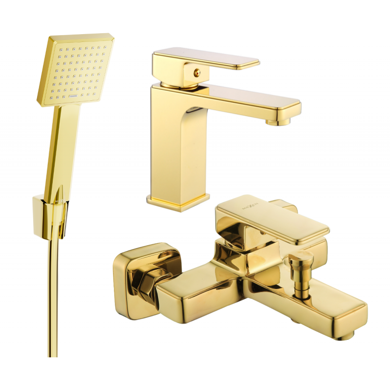 Mexen Cetus R45 vaňový set, zlatý - 744303R45-50