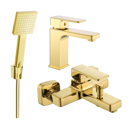 Mexen Cetus R45 vaňový set, zlatý - 744303R45-50