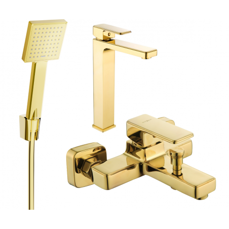 Mexen Cetus R45 vaňový set, zlatý - 744313R45-50