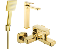 Mexen Cetus R45 vaňový set, zlatý - 744313R45-50