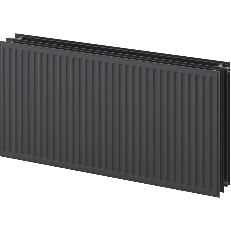 Mexen CVH30 Hygiene radiátor 300 x 800 mm, dolné pripojenie, 698 W, antracit - W630H-030-080-66