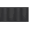 Mexen CVH30 Hygiene radiator s plochou 400 x 3000 mm, pripojenie dole, 3289 W, antracit - W630H-040-300-66