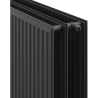 Mexen CVH30 Hygiene radiator s plochou 400 x 3000 mm, pripojenie dole, 3289 W, antracit - W630H-040-300-66
