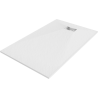 Mexen Hugo obdĺžniková sprchová vanička SMC 150 x 80 cm, biela, krytka inox - 42108015-X