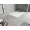Mexen Hugo obdĺžniková vanička SMC 130 x 80 cm, biela, kryt inox - 42108013-X