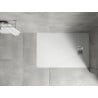 Mexen Hugo obdĺžniková sprchová vanička SMC 100 x 80 cm, biela, kryt inox - 42108010-X