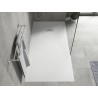Mexen Hugo obdĺžniková sprchová vanička SMC 180 x 80 cm, biela, kryt inox - 42108018-X