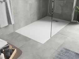 Mexen Hugo obdĺžnikový sprchový kút SMC 150 x 90 cm, biely, kryt inox - 42109015-X