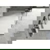 Mexen Hugo sprchový kout obdélníkový SMC 150 x 90 cm, bílý, krytina inox - 42109015-X