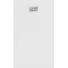 Mexen Hugo obdĺžnikový sprchový kút SMC 150 x 90 cm, biely, kryt inox - 42109015-X