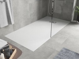Mexen Hugo obdĺžnikový sprchovací kút SMC 170 x 90 cm, biely, krytka inox - 42109017-X