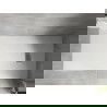 Mexen Hugo obdélníkový sprchový kout SMC 170 x 90 cm, bílý, kryt inox - 42109017-X