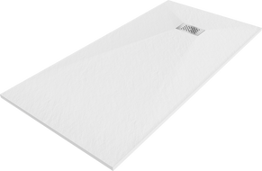 Mexen Hugo obdĺžnikový sprchovací kút SMC 170 x 90 cm, biely, krytka inox - 42109017-X