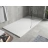 Mexen Hugo obdĺžnikový sprchový kút SMC 180 x 90 cm, biely, krytka inox - 42109018-X
