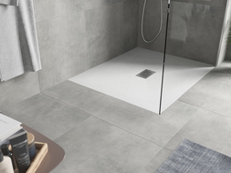 Mexen Hugo obdĺžniková vanička SMC 130 x 100 cm, biela, krytka inox - 42101013-X